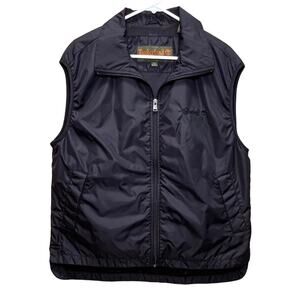Vtg Timberland Black Vest Weather Gear 2001 Mens Size M